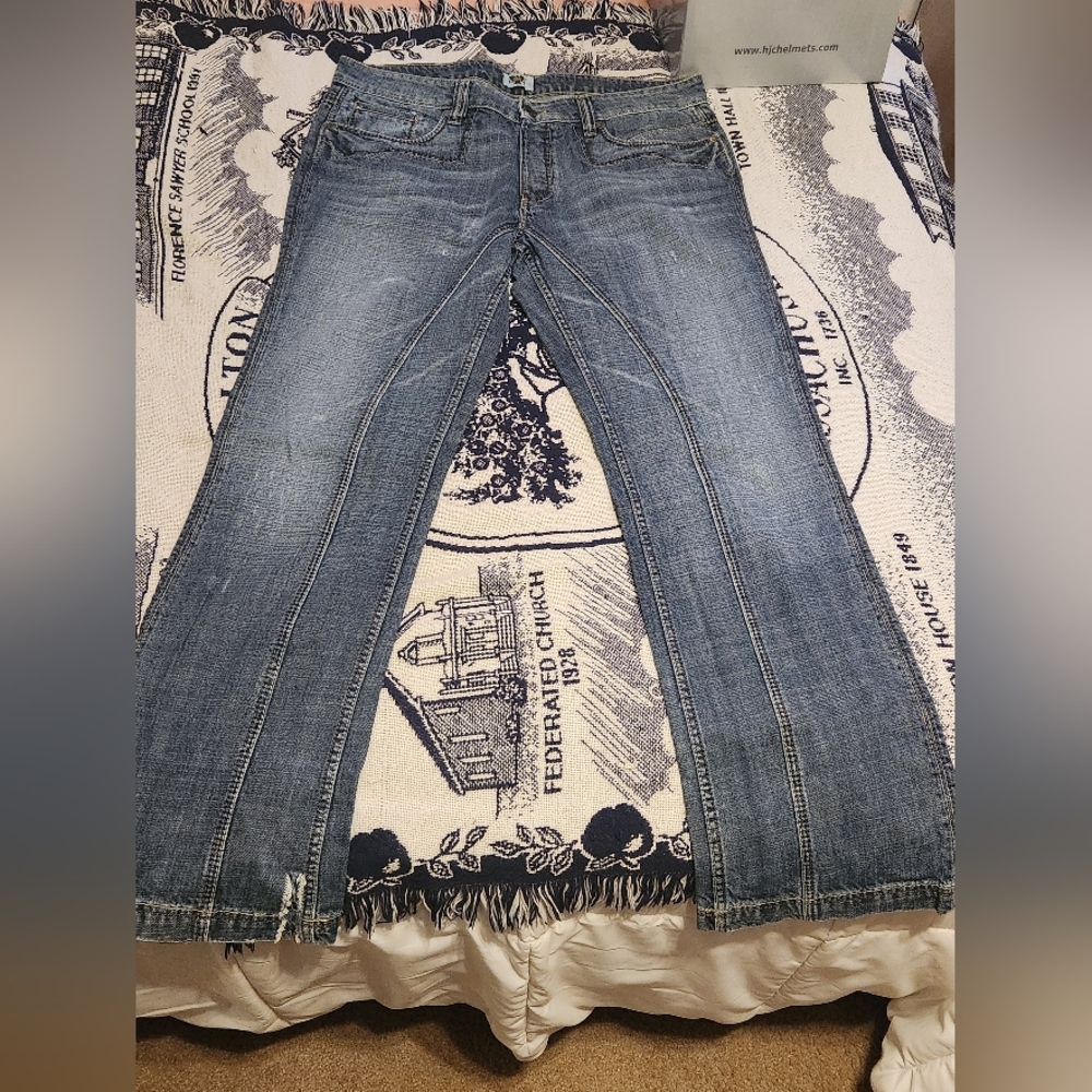 Antik Denim Jeans. Blue Denim Jeans